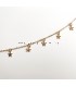 Sterren ketting Elles goudkleurig