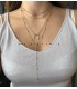 Goudkleurige ketting Vira