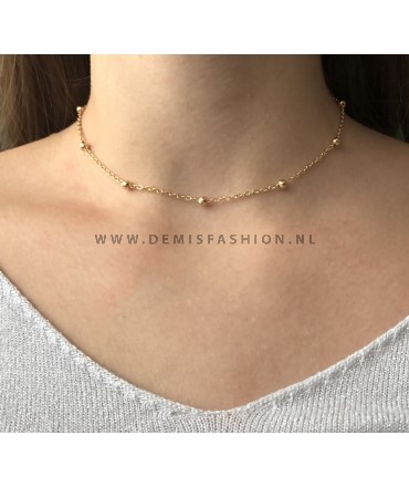 Goudkleurige ketting Nomi