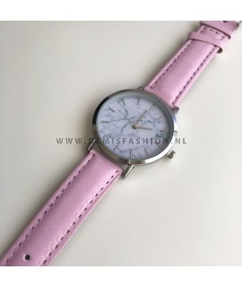 Roze horloge Joyce