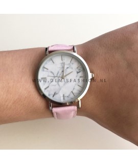 Roze horloge Joyce