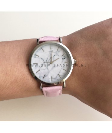 Roze horloge Joyce