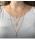 Goudkleurige ketting Gaya