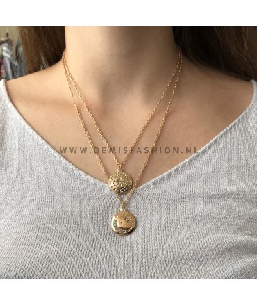 Goudkleurige ketting Jet