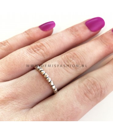 Zilveren ring Esmie