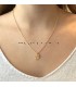 Goudkleurige cactus ketting Jacky