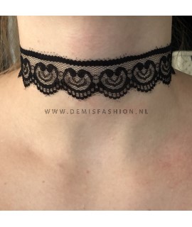 Zwarte choker