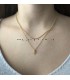 Goudkleurige ketting Jaleesa