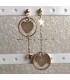 Oorbellen Sheila beige
