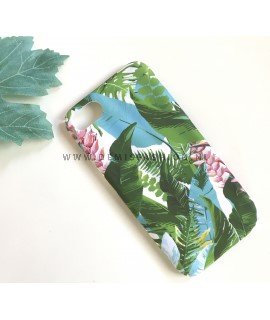 Groen bladeren hoesje voor iPhone 7