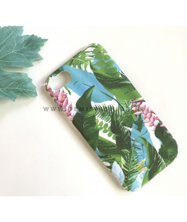 Groen bladeren hoesje voor iPhone 7