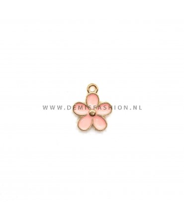 Roze bloem bedel