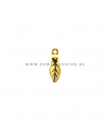 Goudkleurige blad bedel Michael