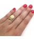 Goudkleurige ring Isa