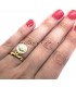 Goudkleurige ring Ilona