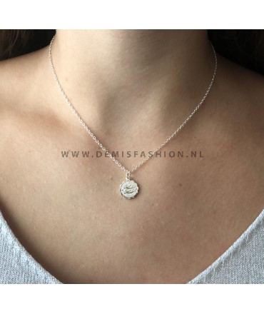 Tweeling sterrenbeeld ketting zilver
