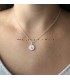Ram sterrenbeeld ketting zilver