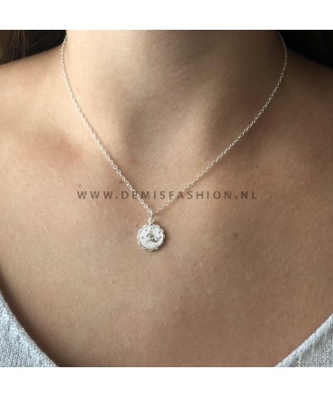 Ram sterrenbeeld ketting zilver
