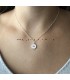 Stier sterrenbeeld ketting zilver