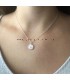 Maagd sterrenbeeld ketting zilver