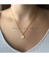 Steenbok sterrenbeeld ketting goud