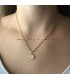 Weegschaal sterrenbeeld ketting goud