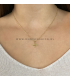 Goudkleurige ketting Cisca