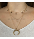 Goudkleurige ketting Fanny
