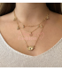 Goudkleurige ketting Marie-Lou