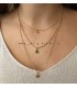 Ster maan ketting love