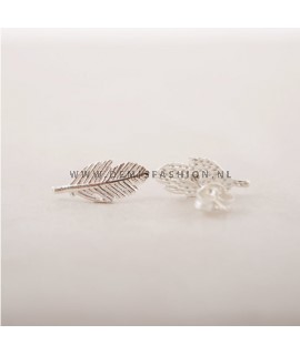 Feather earrings