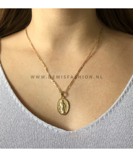 Goudkleurige ketting Clara