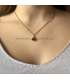 Goudkleurige watermeloen ketting David