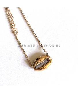 Goudkleurige enkelband Dani