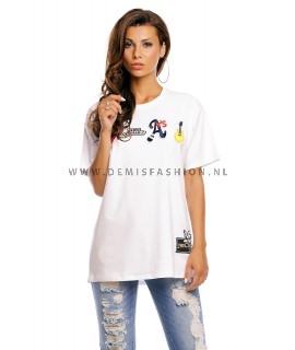 White T-shirt