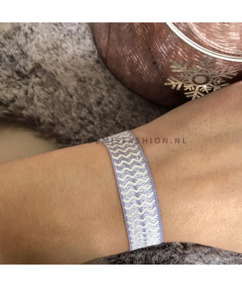 Paars armbandje Kelsy