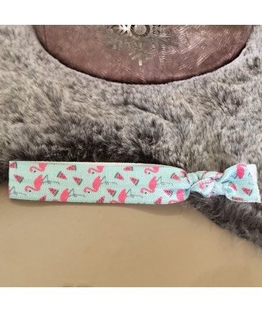 Licht blauwe flamingo armband Olivia