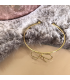 Strikjes armband Olivia