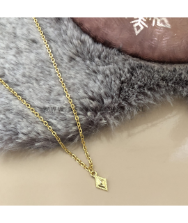 Ruitjes ketting Emily