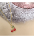 Kersjes ketting Kiano