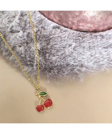 Kersjes ketting Kiano