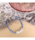 Luck armbandje blauw Danielle