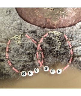 BFF armbandjes roze