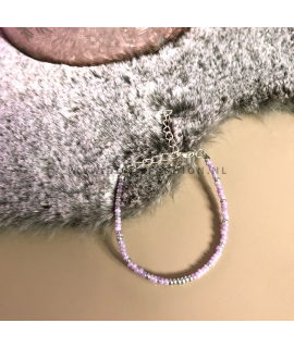 Paarse armband Jill