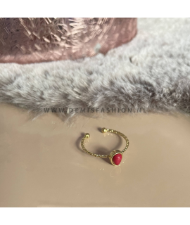 Ring Lola - rood