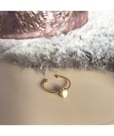 Ring Lola - wit