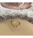 Goudkleurige ring Sem