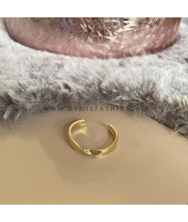 Goudkleurige ring Sem