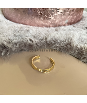 Goudkleurige ring Sem