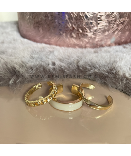 Goudkleurige ring Sem